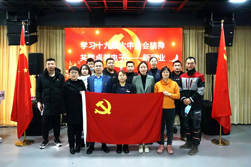 ZOBO羞羞视频APP大全党支部开展“学习贯彻党的十九届六中全会精神”主题党日活动